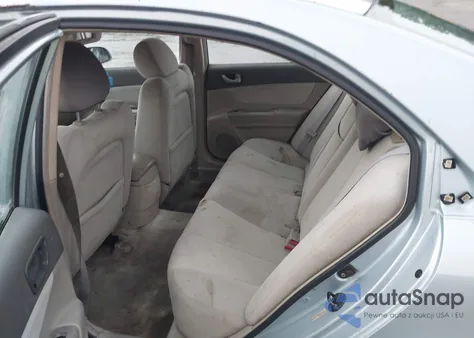 2008 Hyundai Sonata Gls from USA, damaged, VIN 5NPET46C68H381261